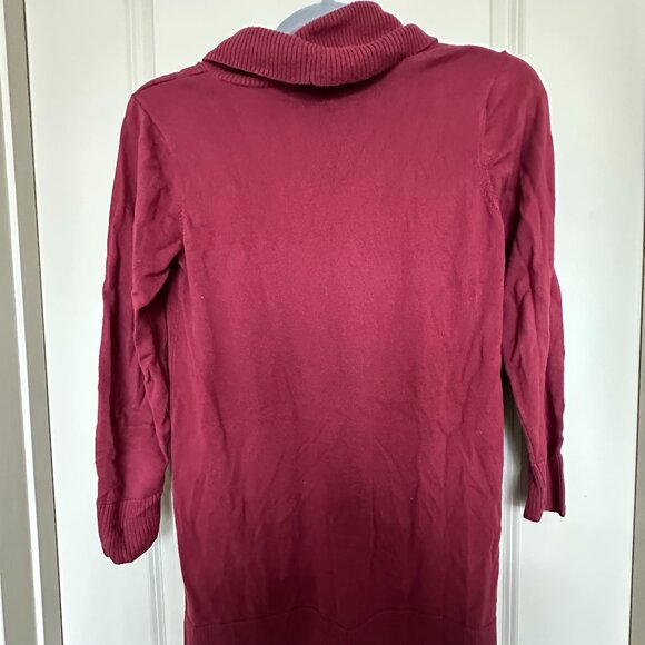 Eight Eight Eight Sweater Dress, L, Female, Burgundy - Picture 2 of 2